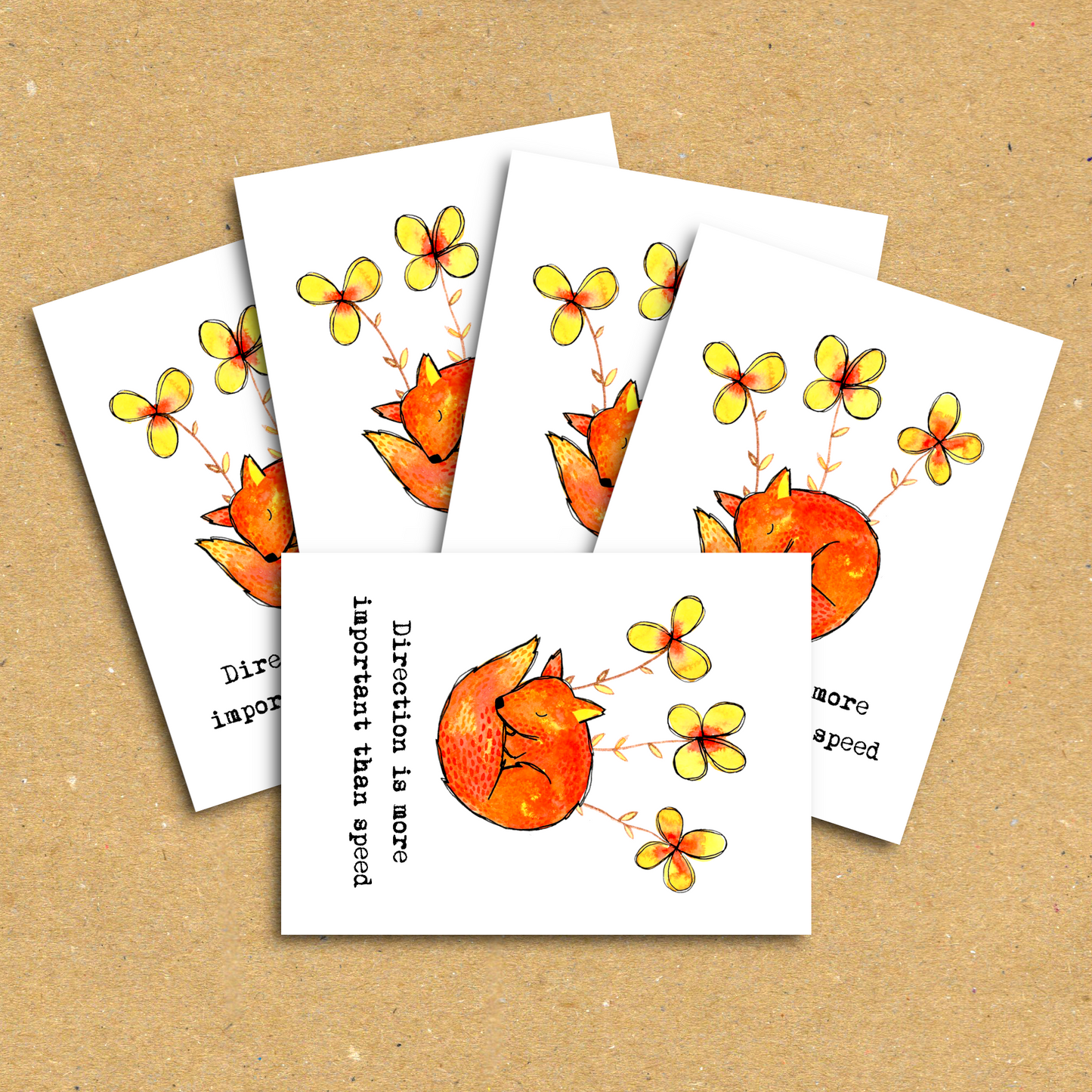 Stay Curious Direction Postcard Pack