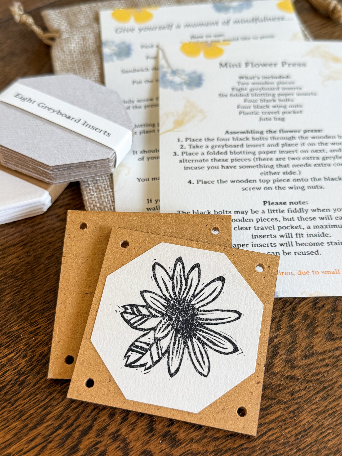 Mini Flower Press Kit