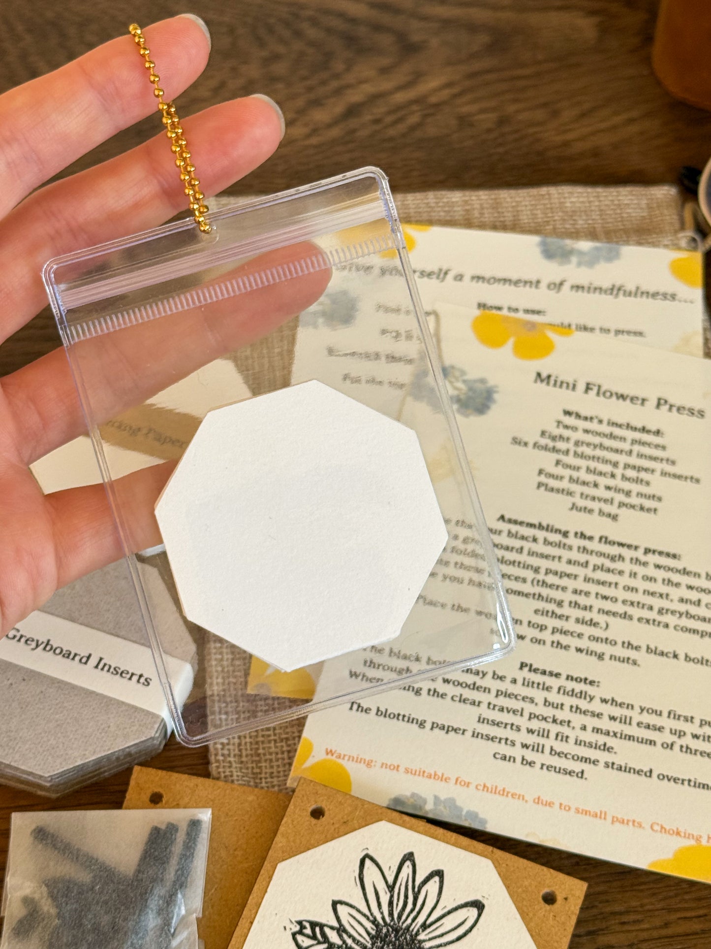 Mini Flower Press Kit