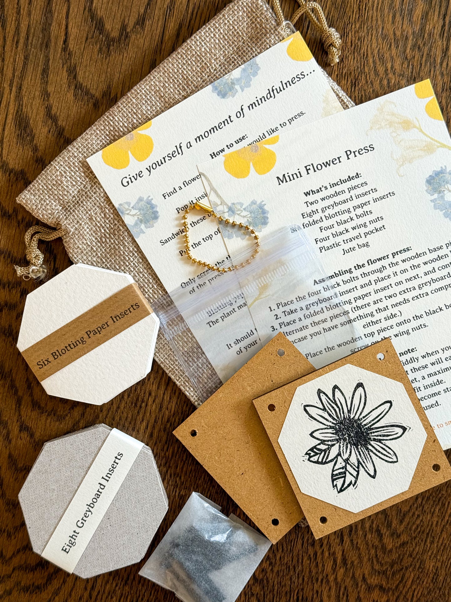 Mini Flower Press Kit