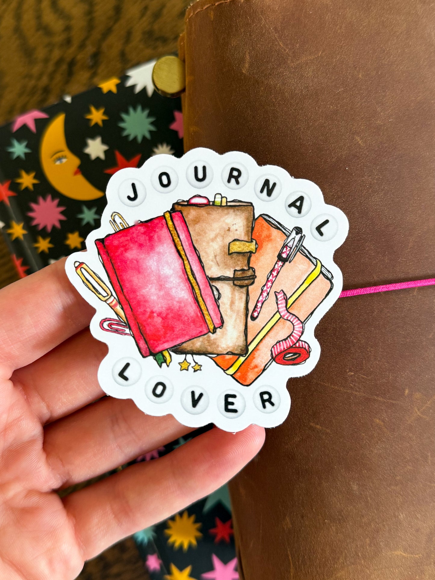 Journal Lover Vinyl Sticker