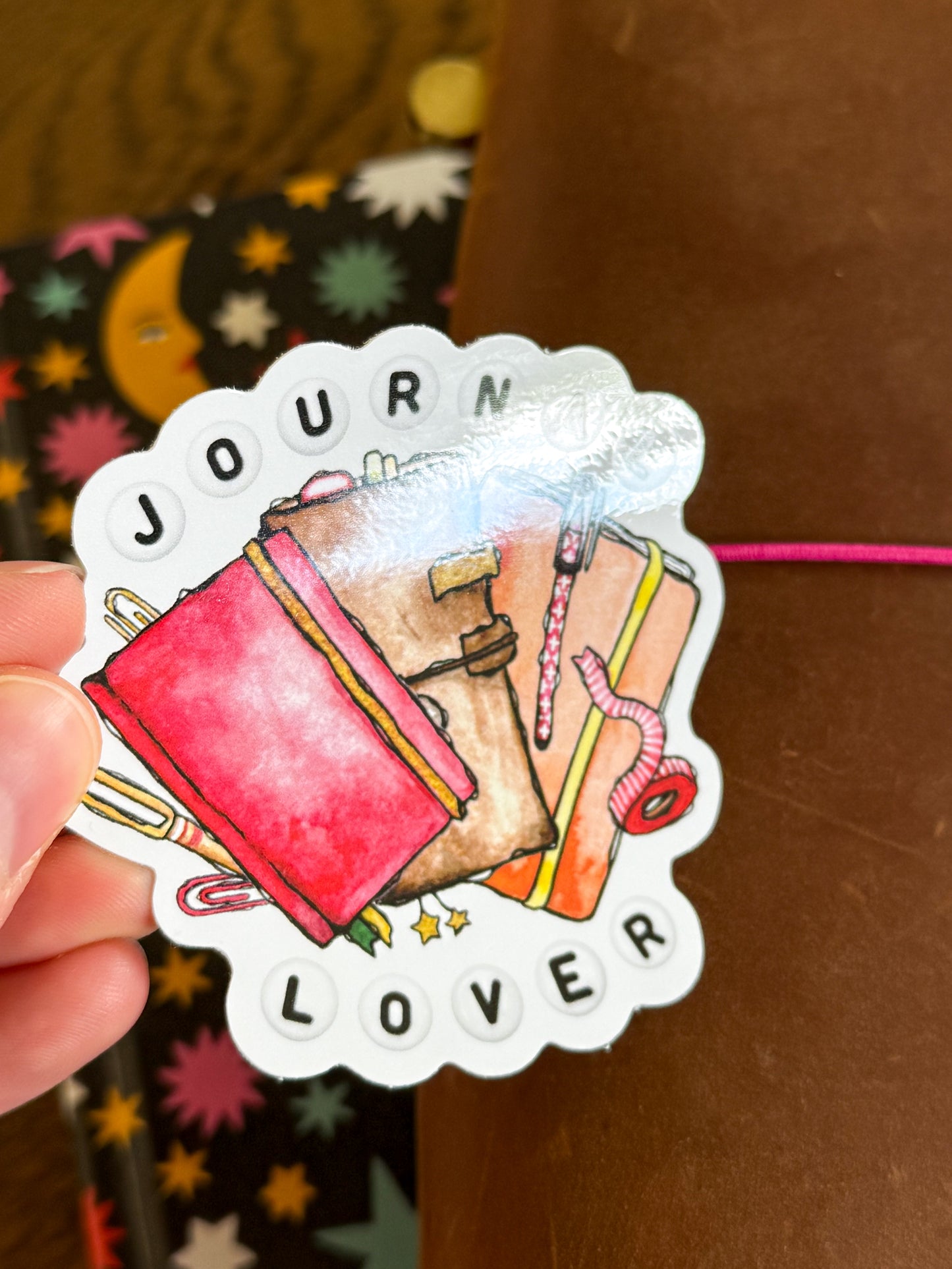 Journal Lover Vinyl Sticker
