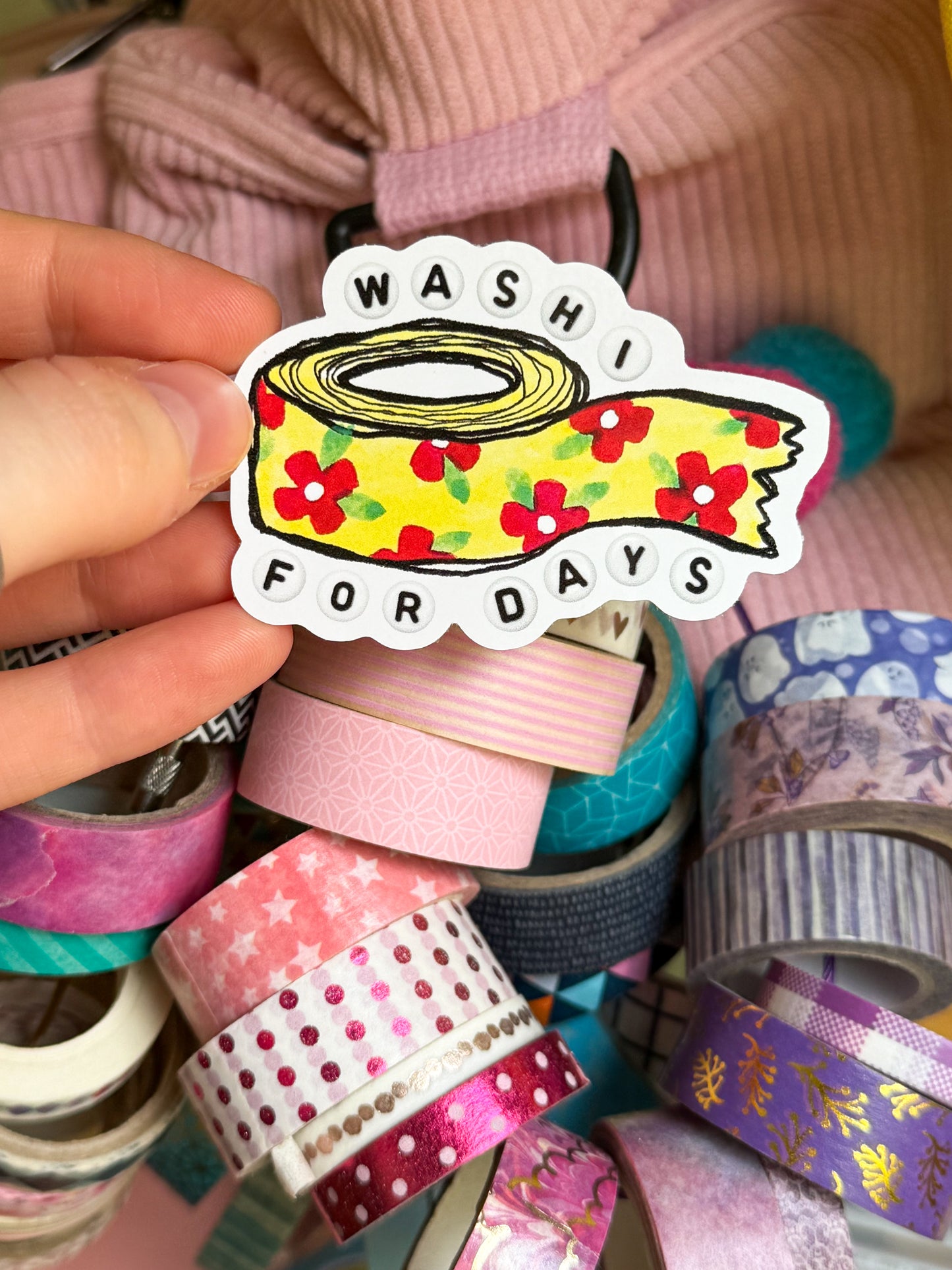 Washi For Days Vinyl Sticker