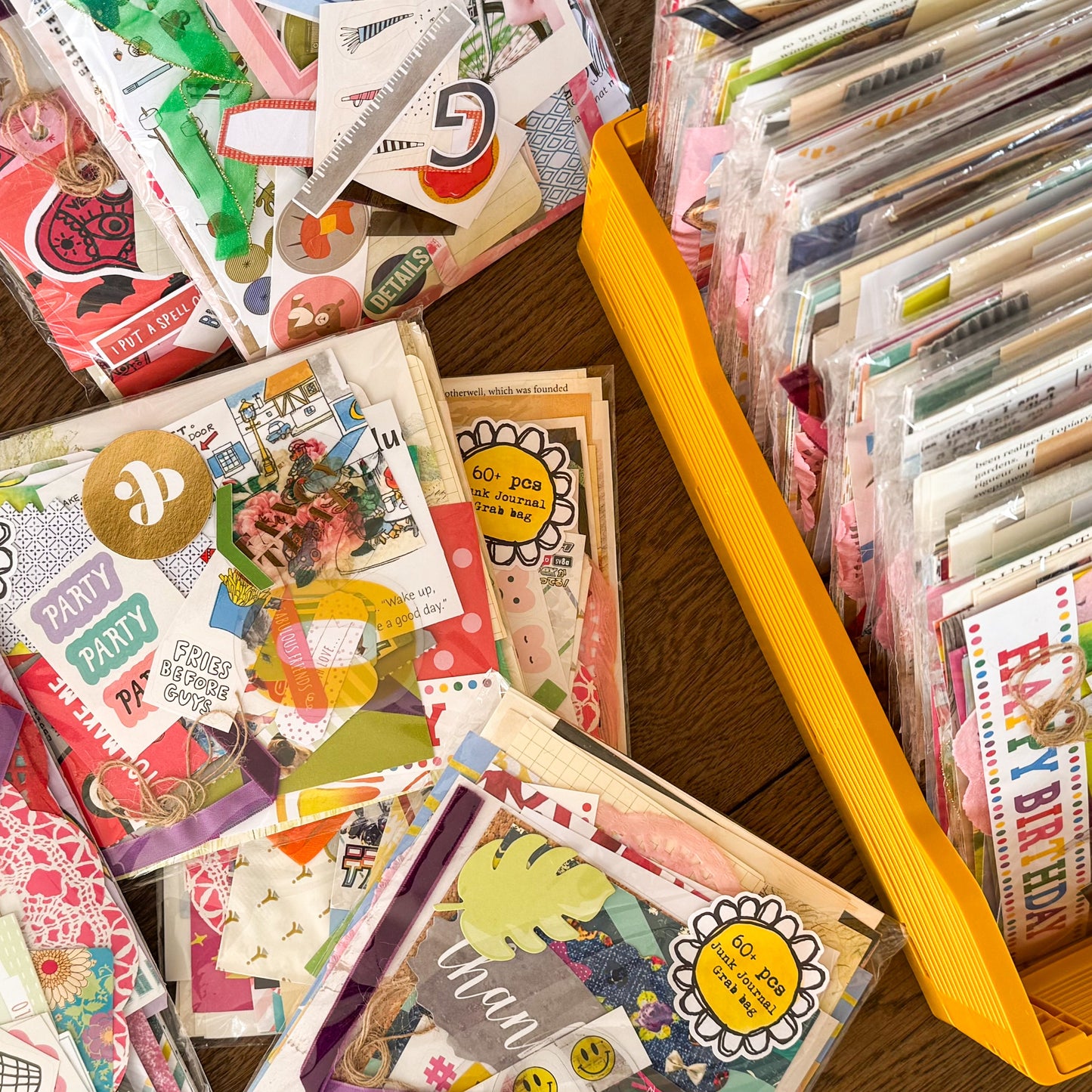 Junk Journal Grab Bag x60+ pieces
