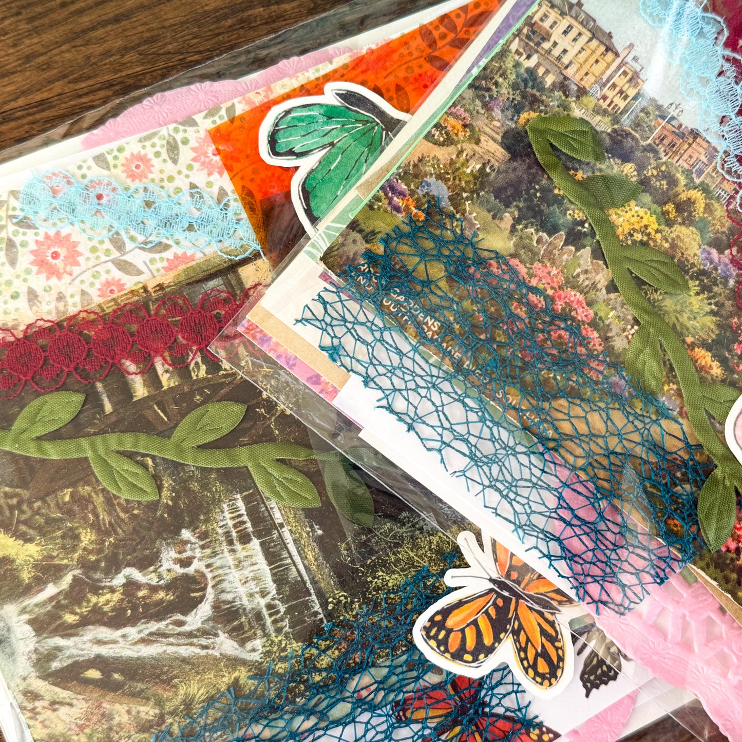 Botanical Junk Journal Grab Bag x40+ pieces