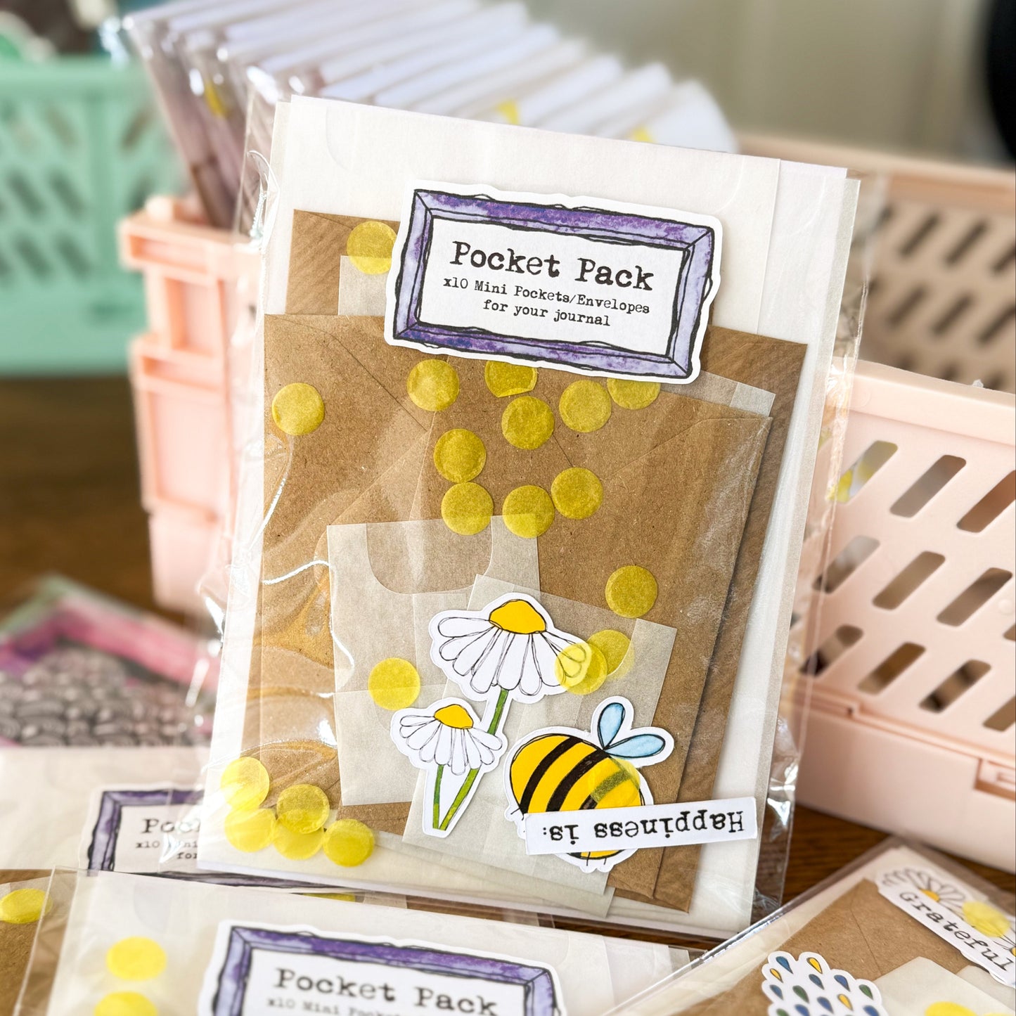 Pocket Pack x10 Mini Envelopes