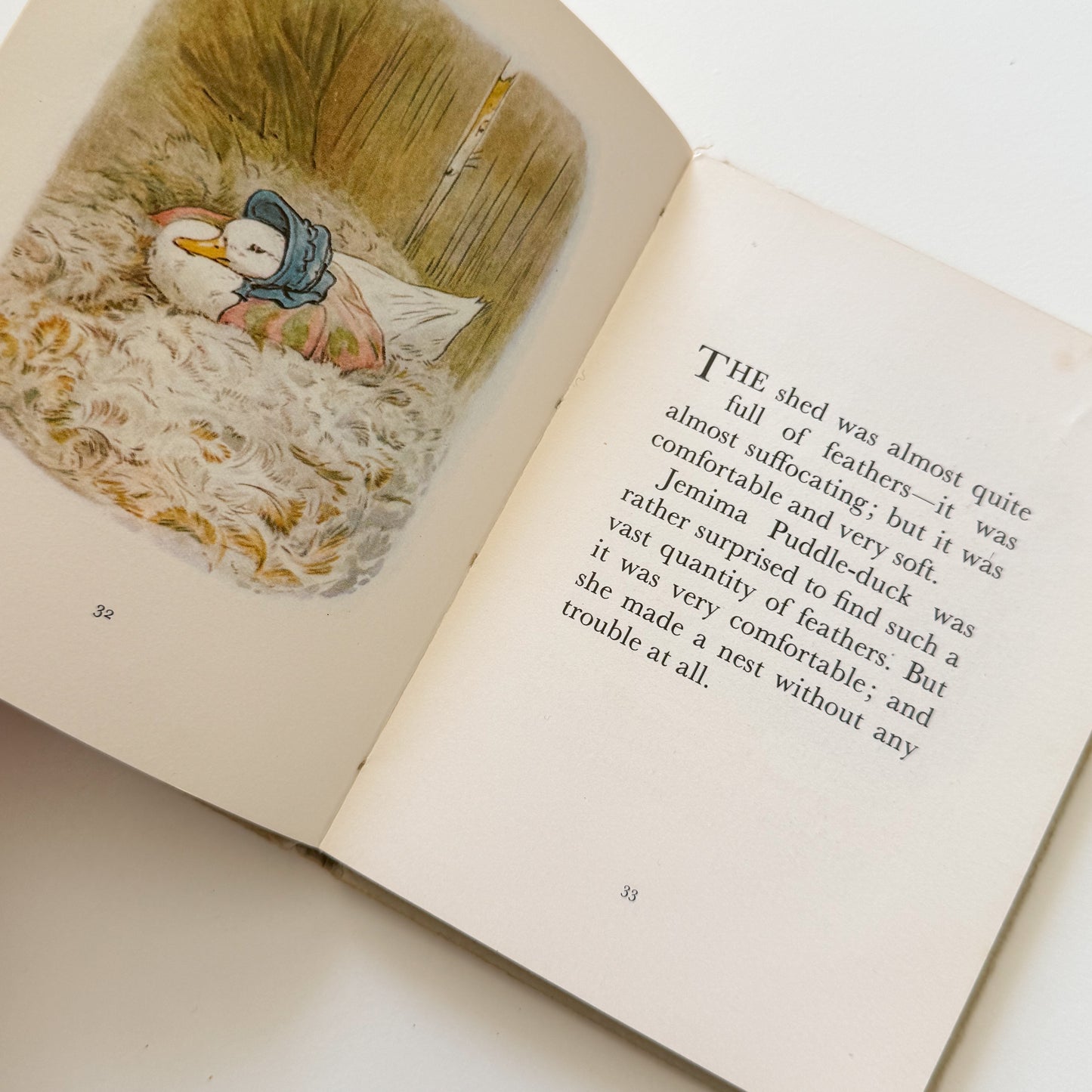 Jemima Puddle-Duck Vintage Beatrix Potter Children's Book