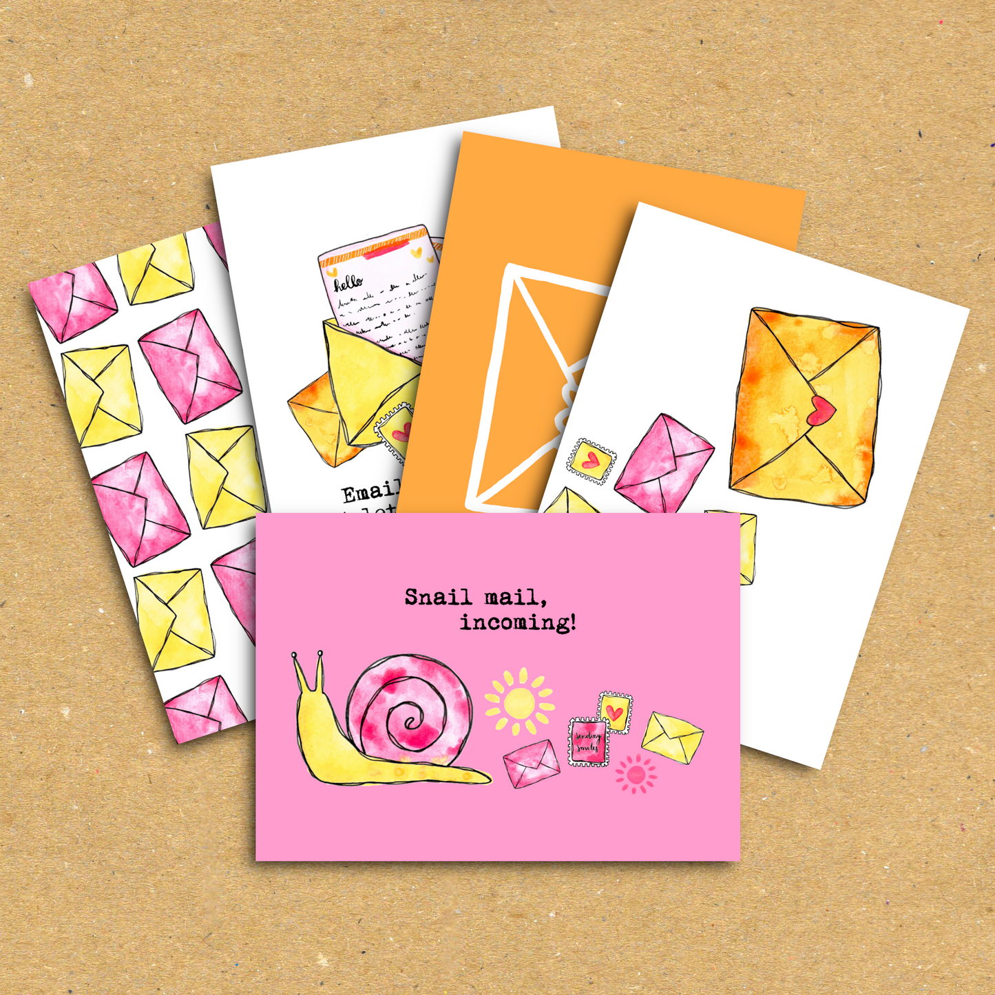 Sending Smiles Multi Postcard Pack