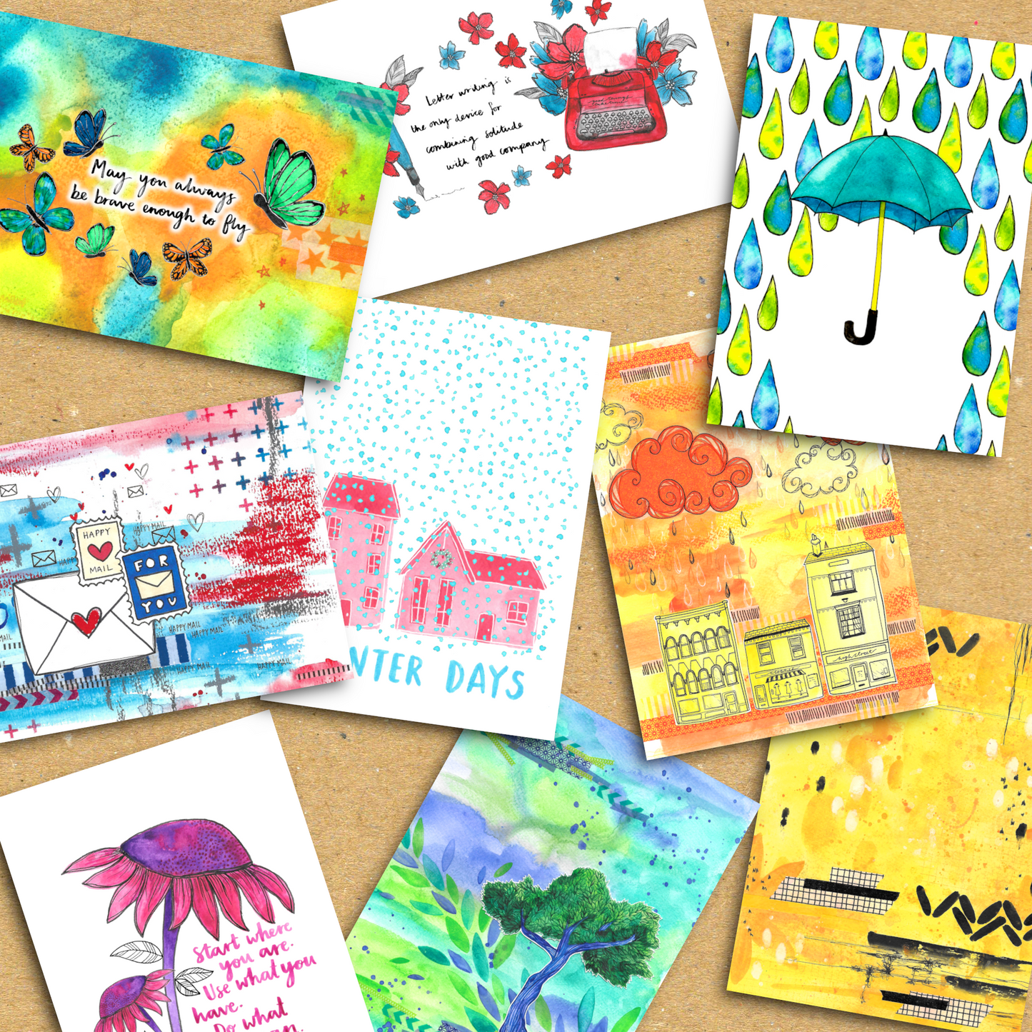 Postcard Lucky Dip