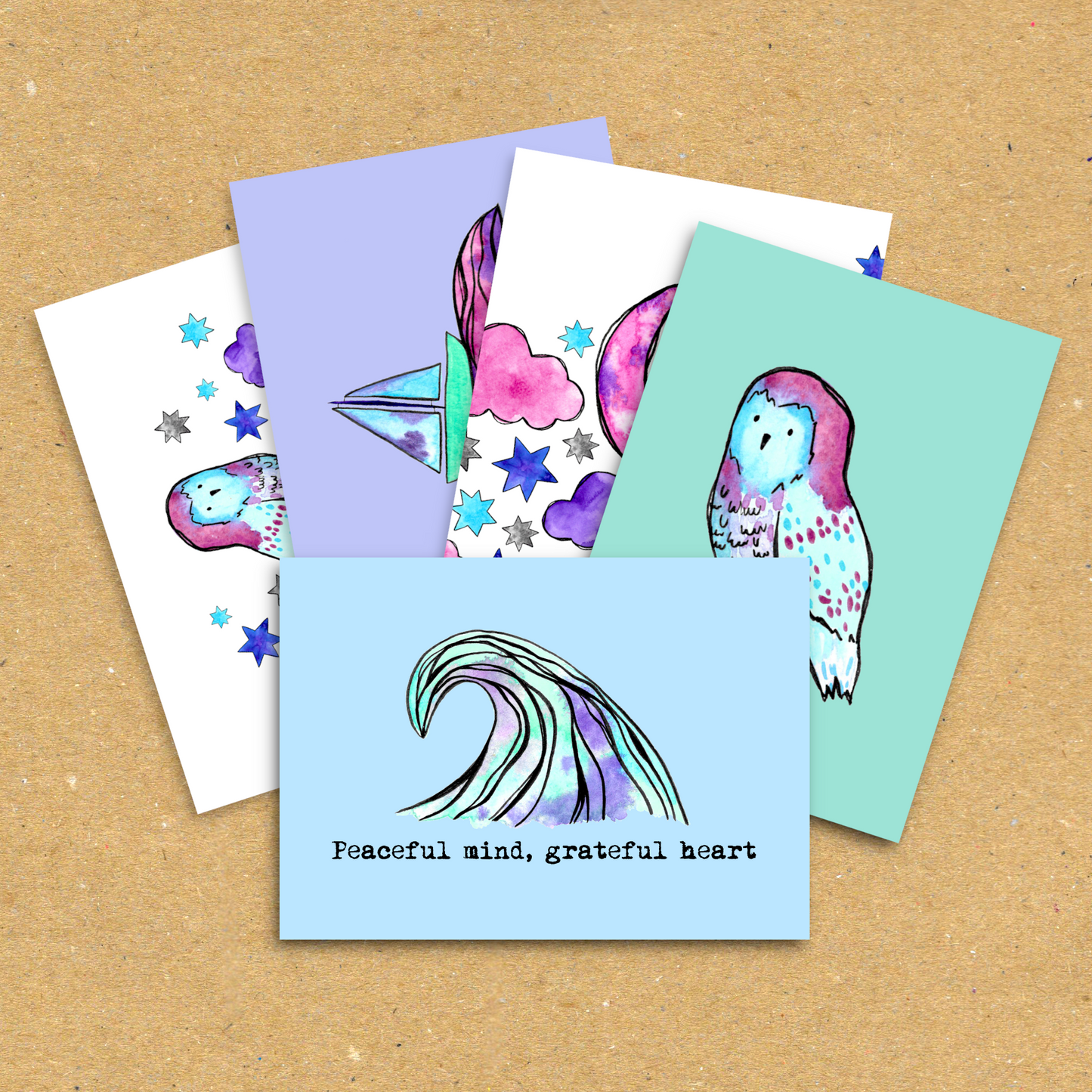 Rest Don't Quit Multi Postcard Pack