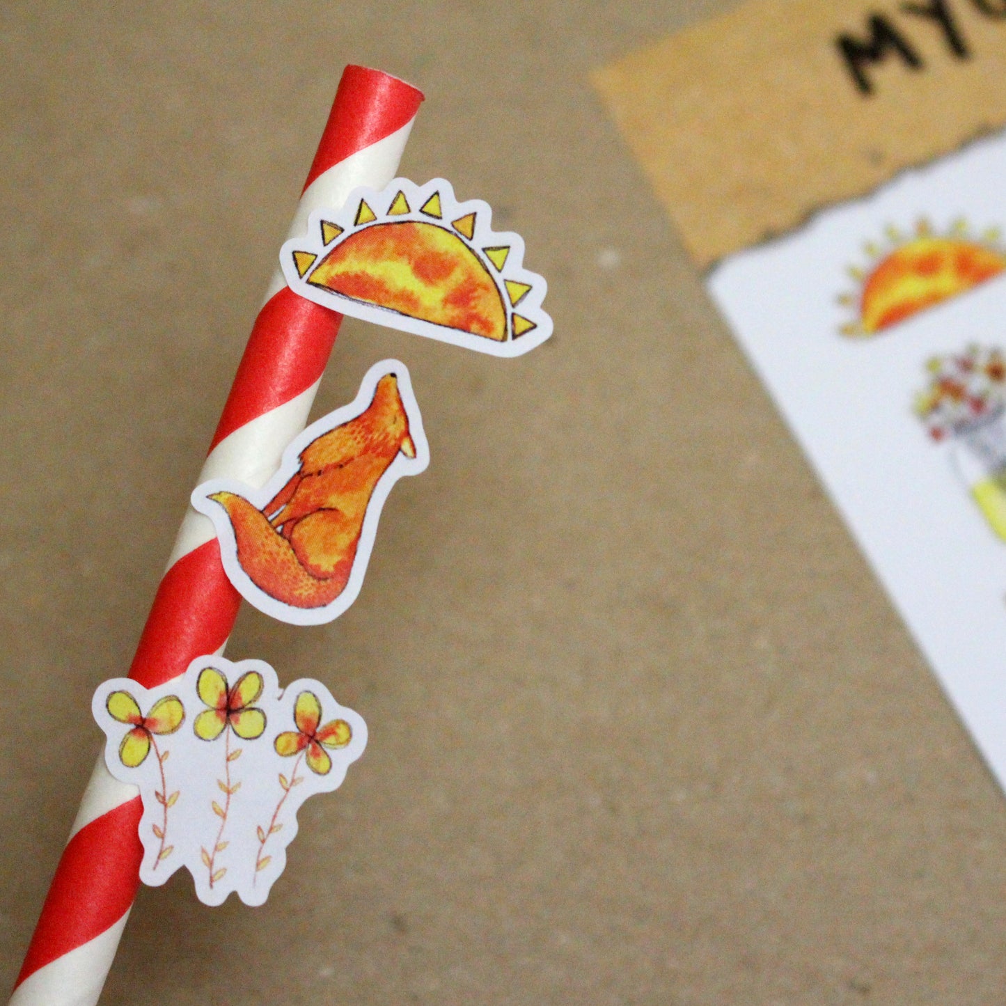 Stay Curious A6 Sticker Sheet