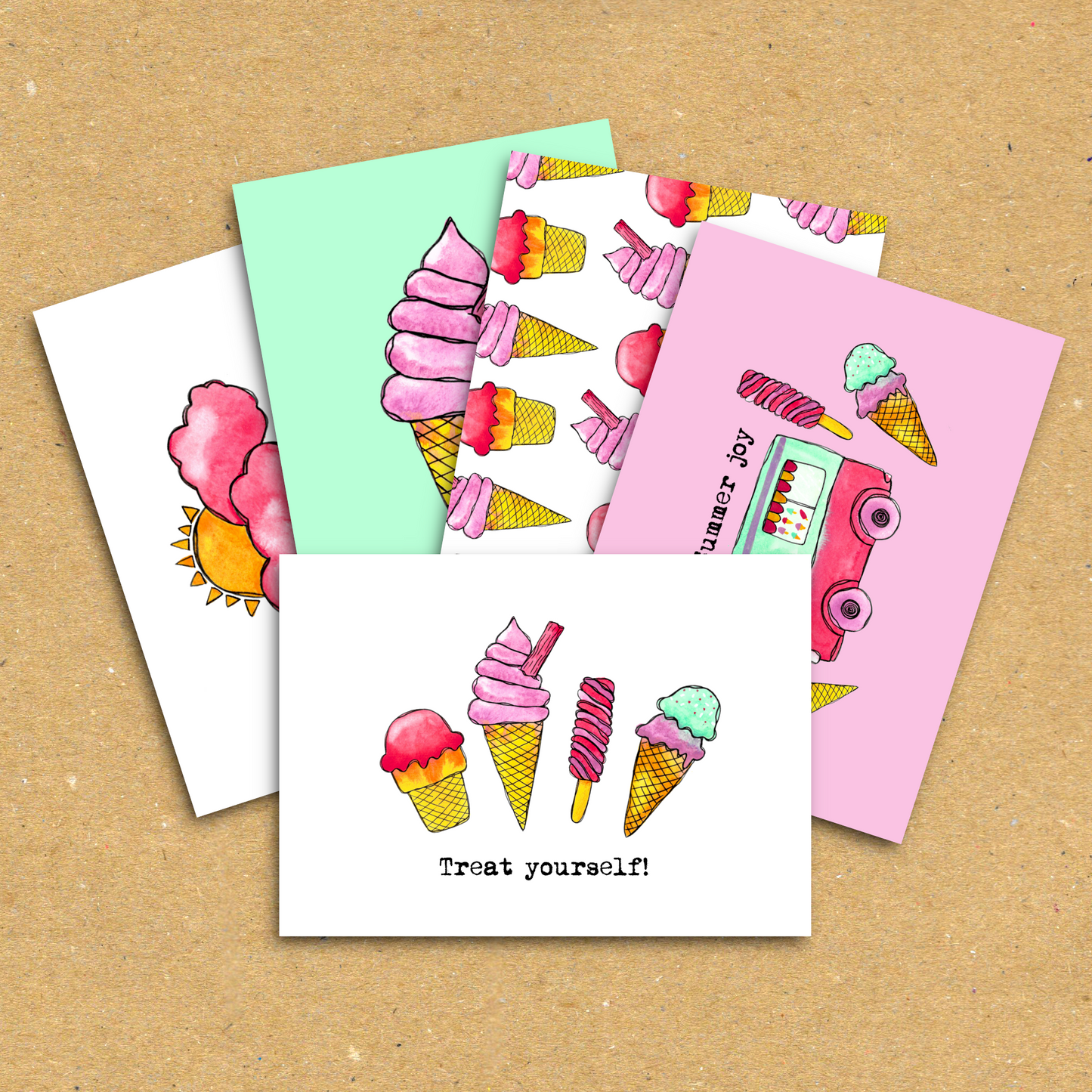 Summer Joy Multi Postcard Pack