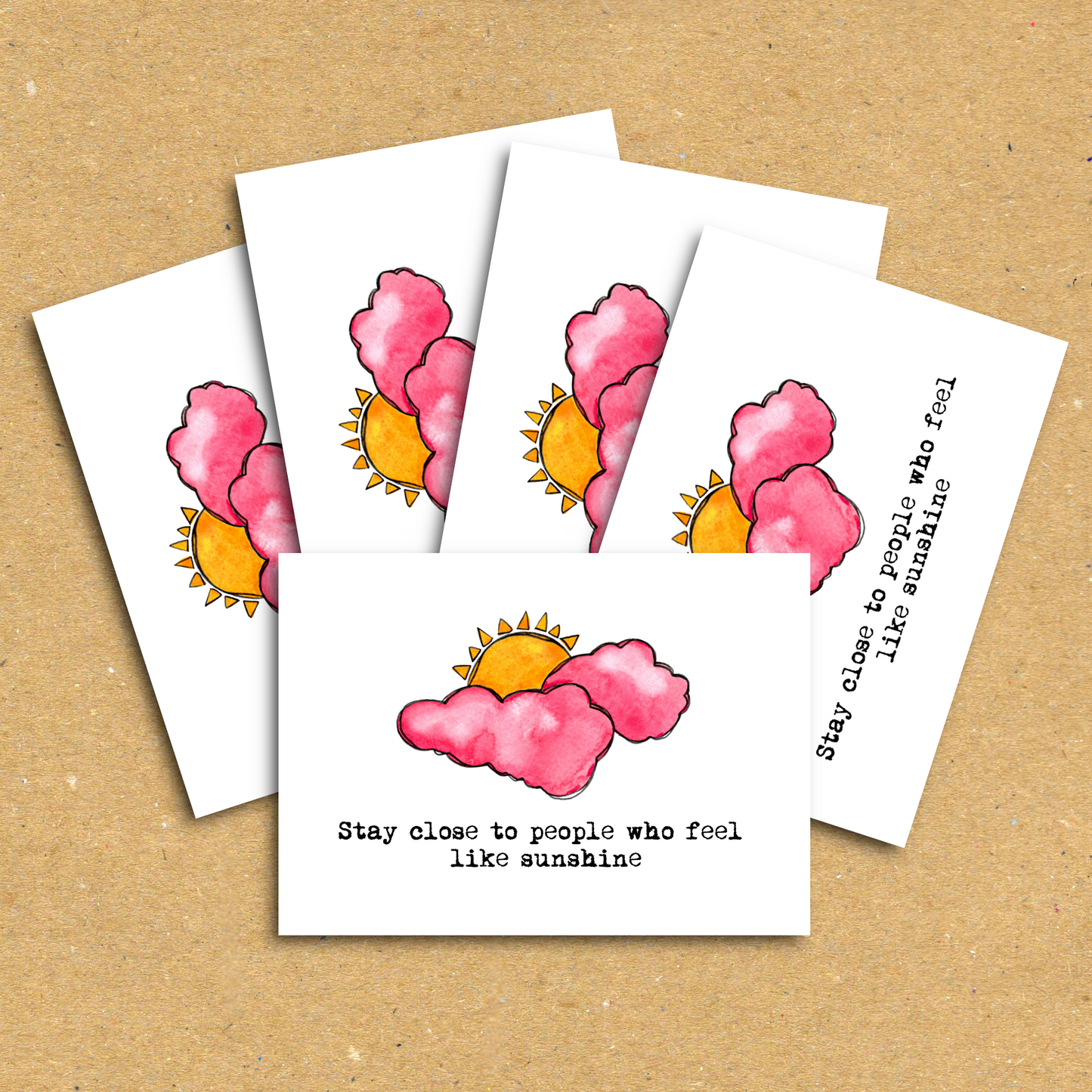 Summer Joy Stay Close Postcard Pack