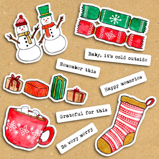 Very Merry Festivities Ephemera Pack