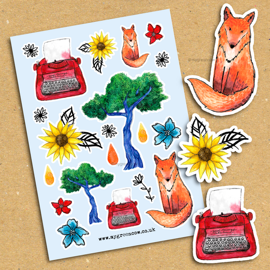 Best of 2020 A5 Sticker Sheet