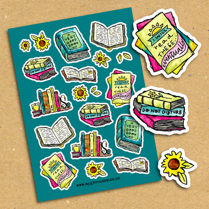 Very Good Book A5 Sticker Sheet