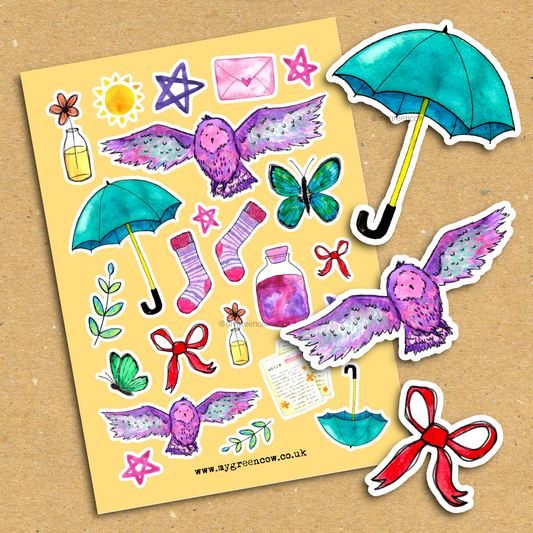 Best of 2021 A5 Sticker Sheet