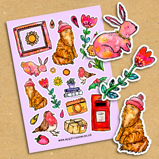 Best of 2022 A5 Sticker Sheet