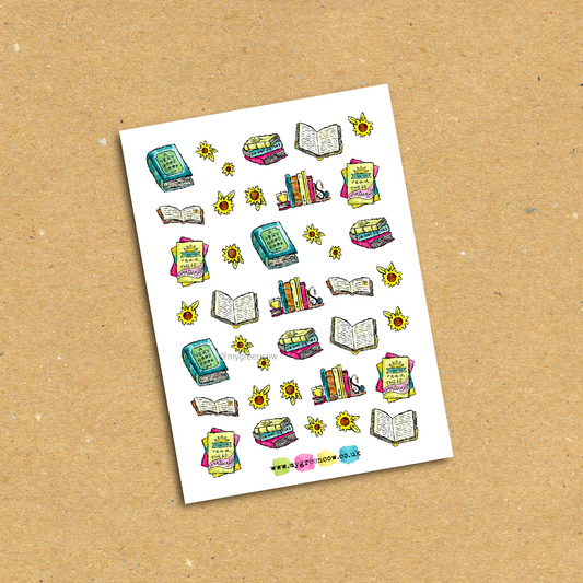 Very Good Book A6 Sticker Sheet