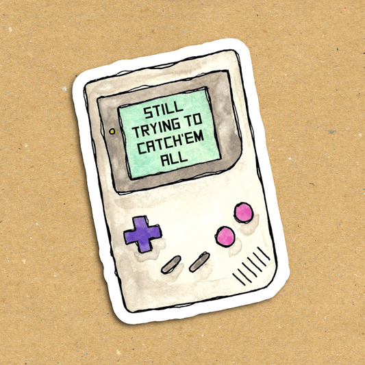 Catch 'Em All Vinyl Sticker