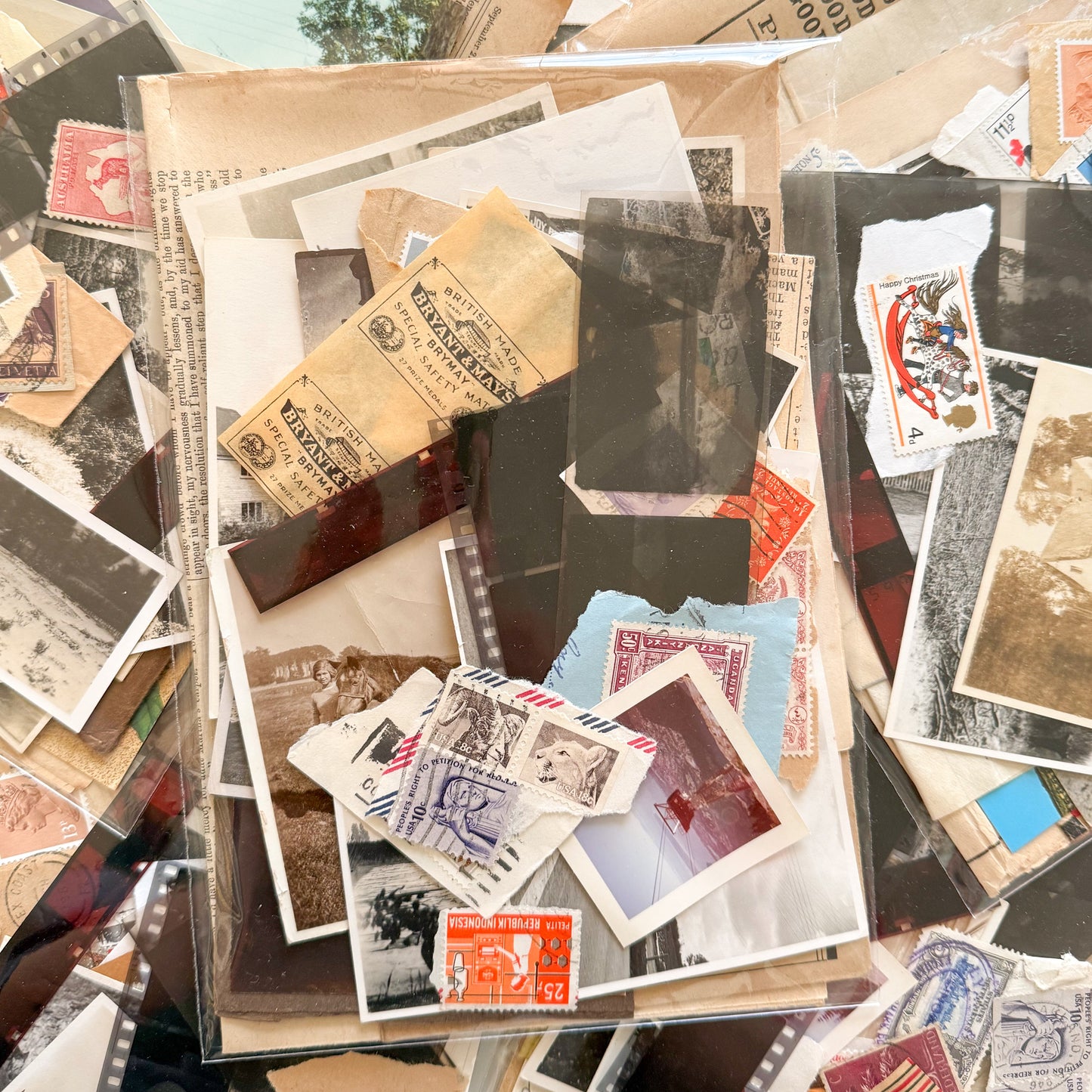 Genuine Vintage Junk Journal Grab Bag x30+ pieces