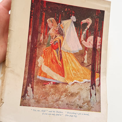 Vintage Alice's Adventures in Wonderland Book Illustrations 1930s