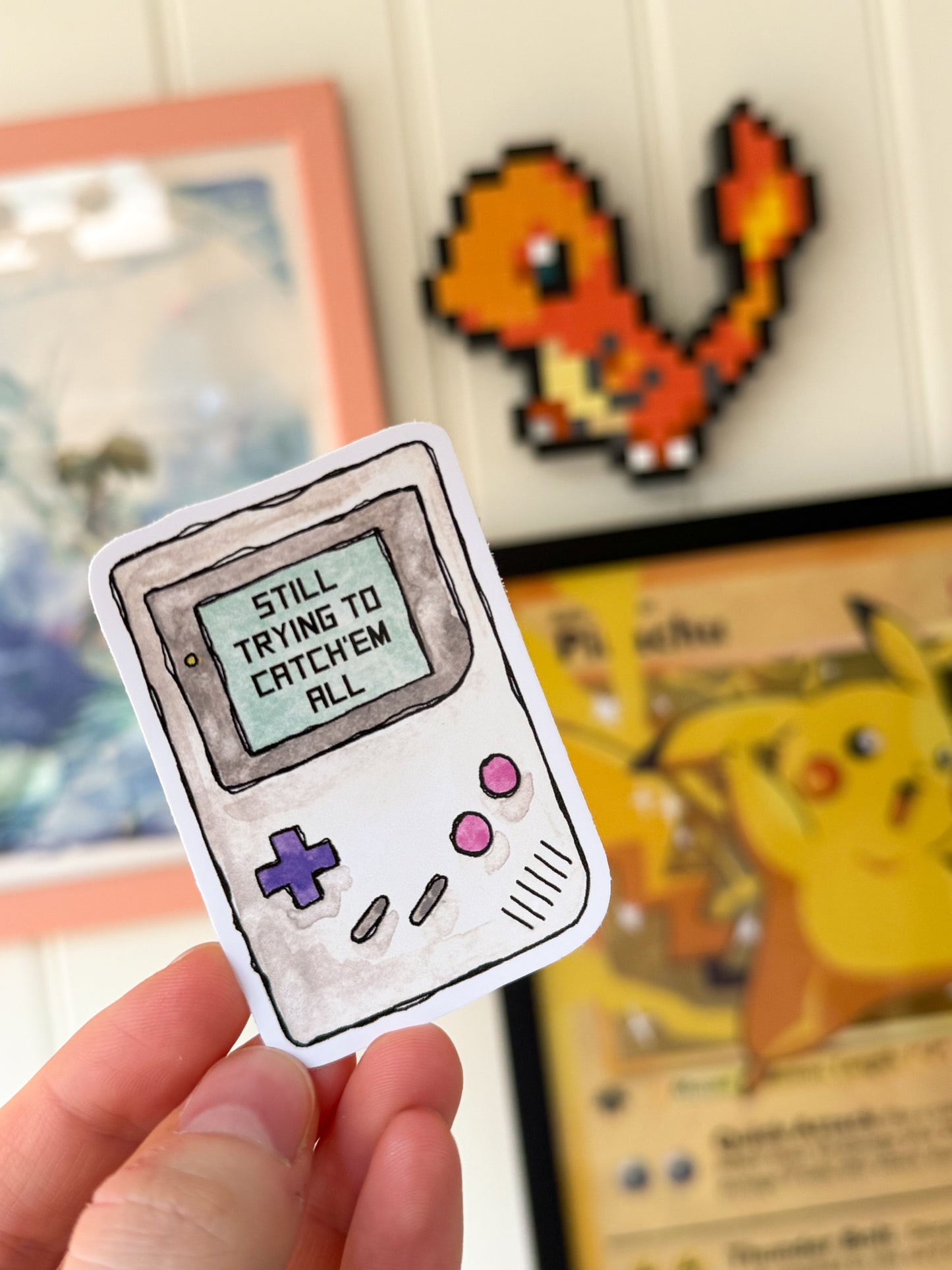 Catch 'Em All Vinyl Sticker