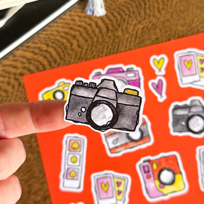 Snap Happy A5 Sticker Sheet