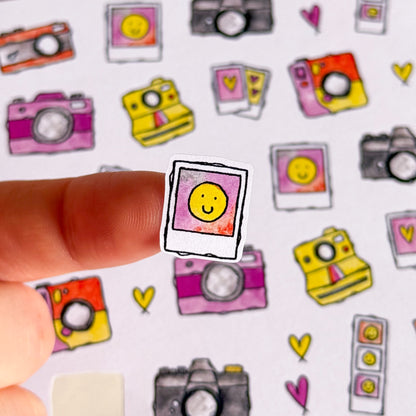 Snap Happy A6 Sticker Sheet