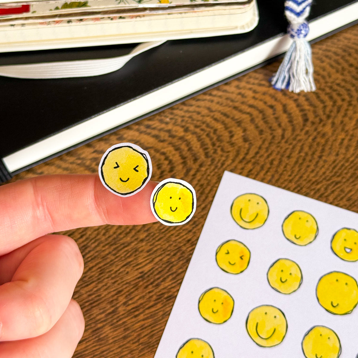 Smiles All Round A6 Sticker Sheet