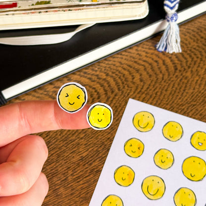 Smiles All Round A6 Sticker Sheet