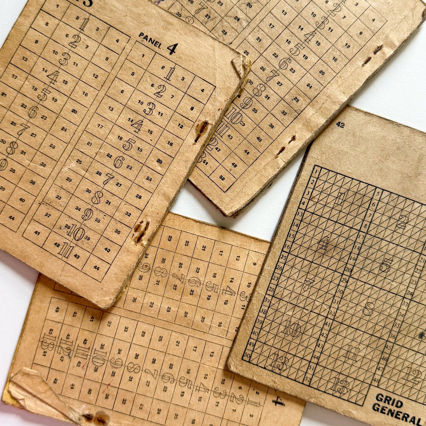 x4 Food Ration Books 1946-50 Post WW2