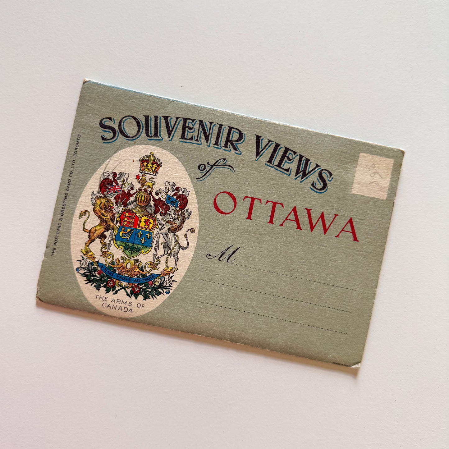 Souvenir Views of Ottawa Canada 1930s