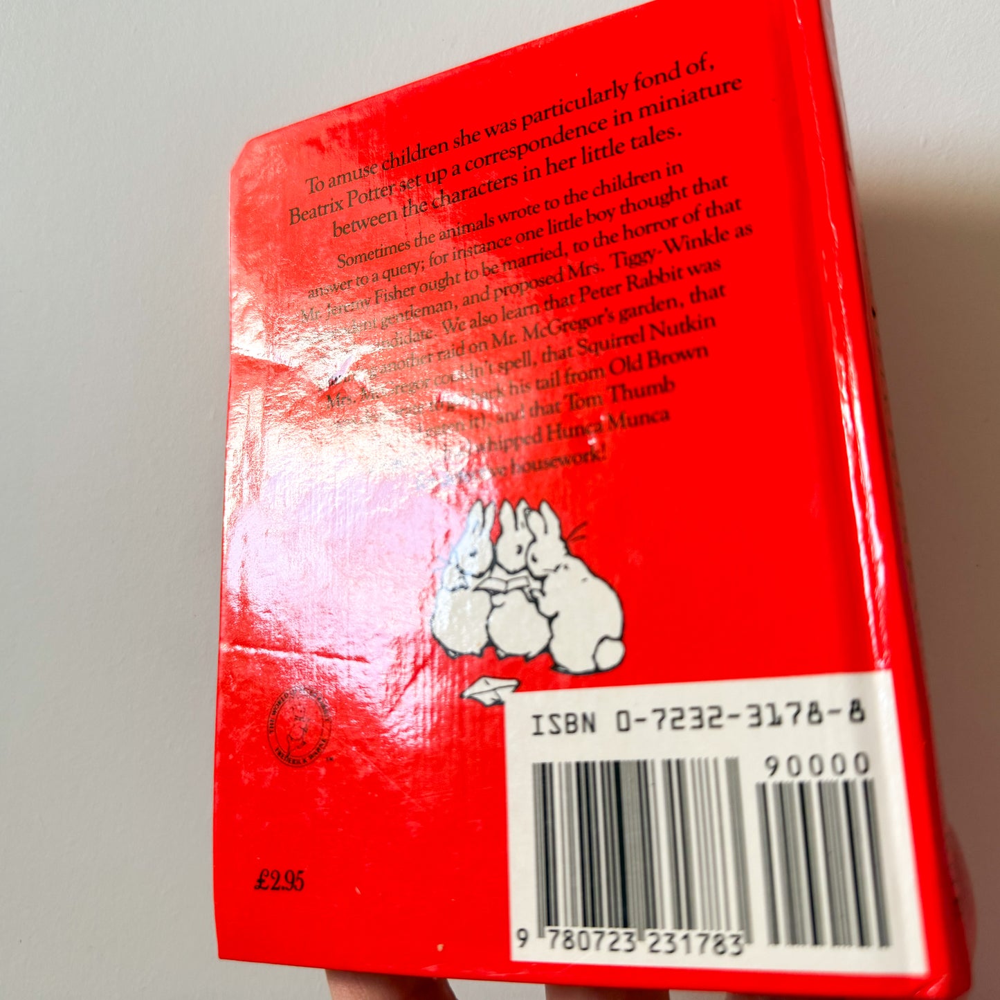Peter Rabbit Beatrix Potter Book from 1980s