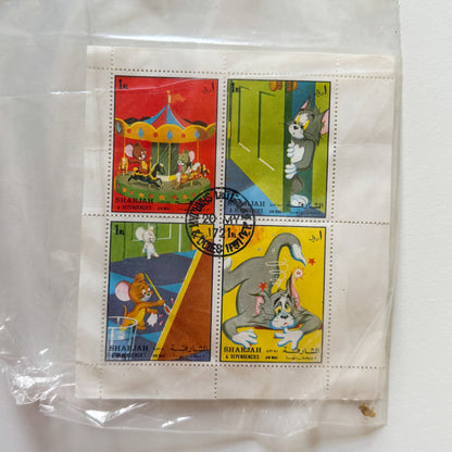 Tom & Jerry Postage Stamps
