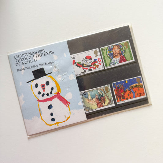 Christmas 1981 Postage Stamps