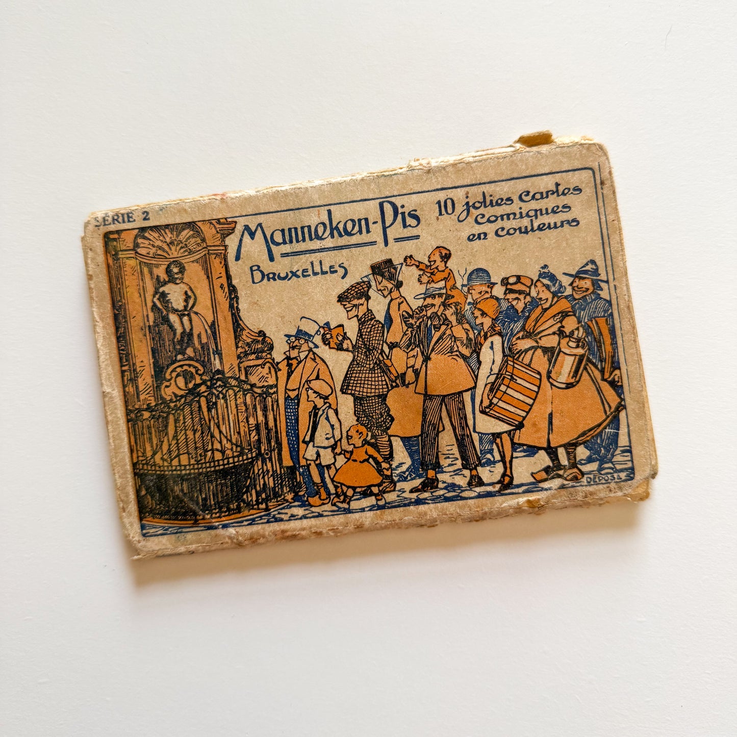 Mannekin-Pis Postcard Collection from 1940s