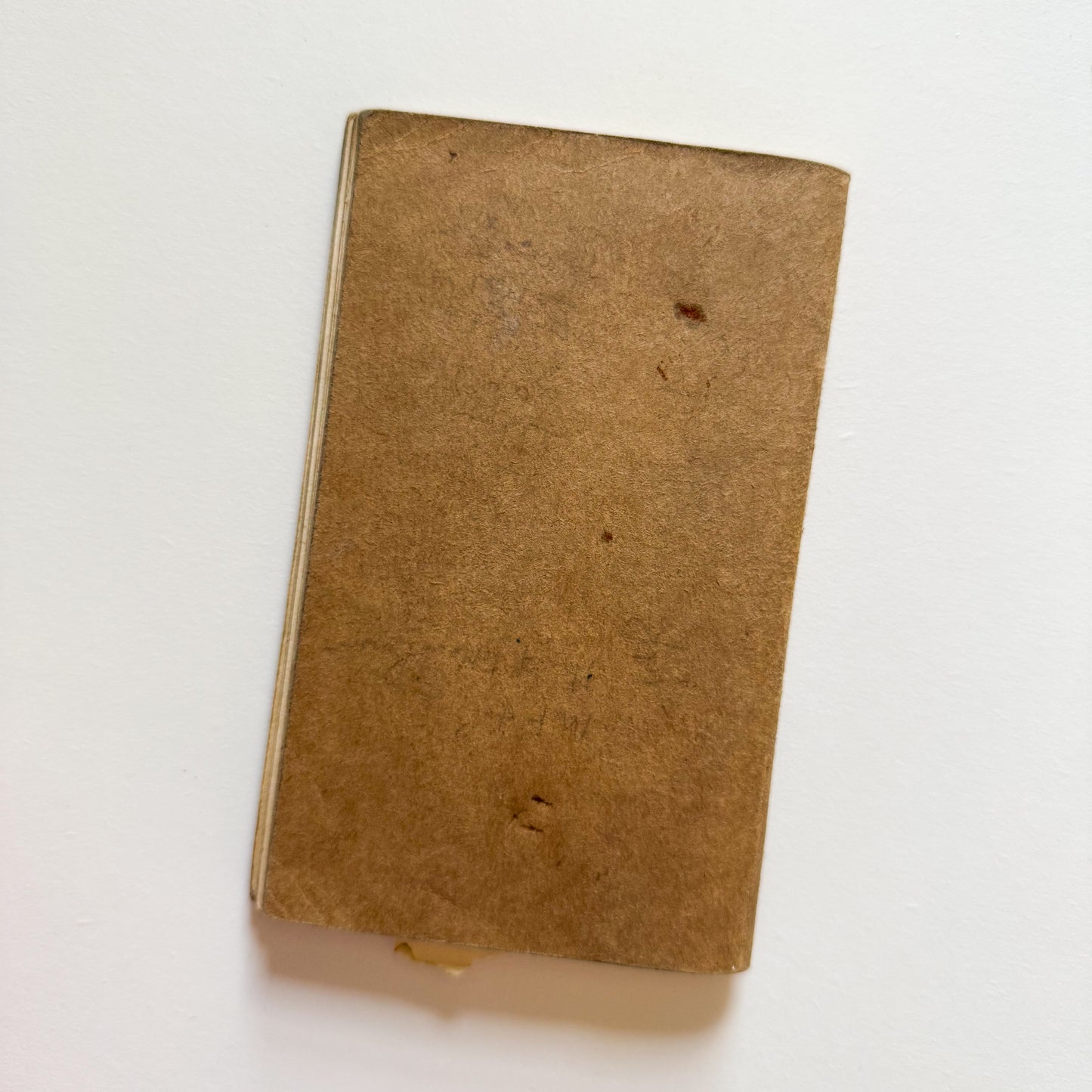 Common Place Memo Book from 1940s