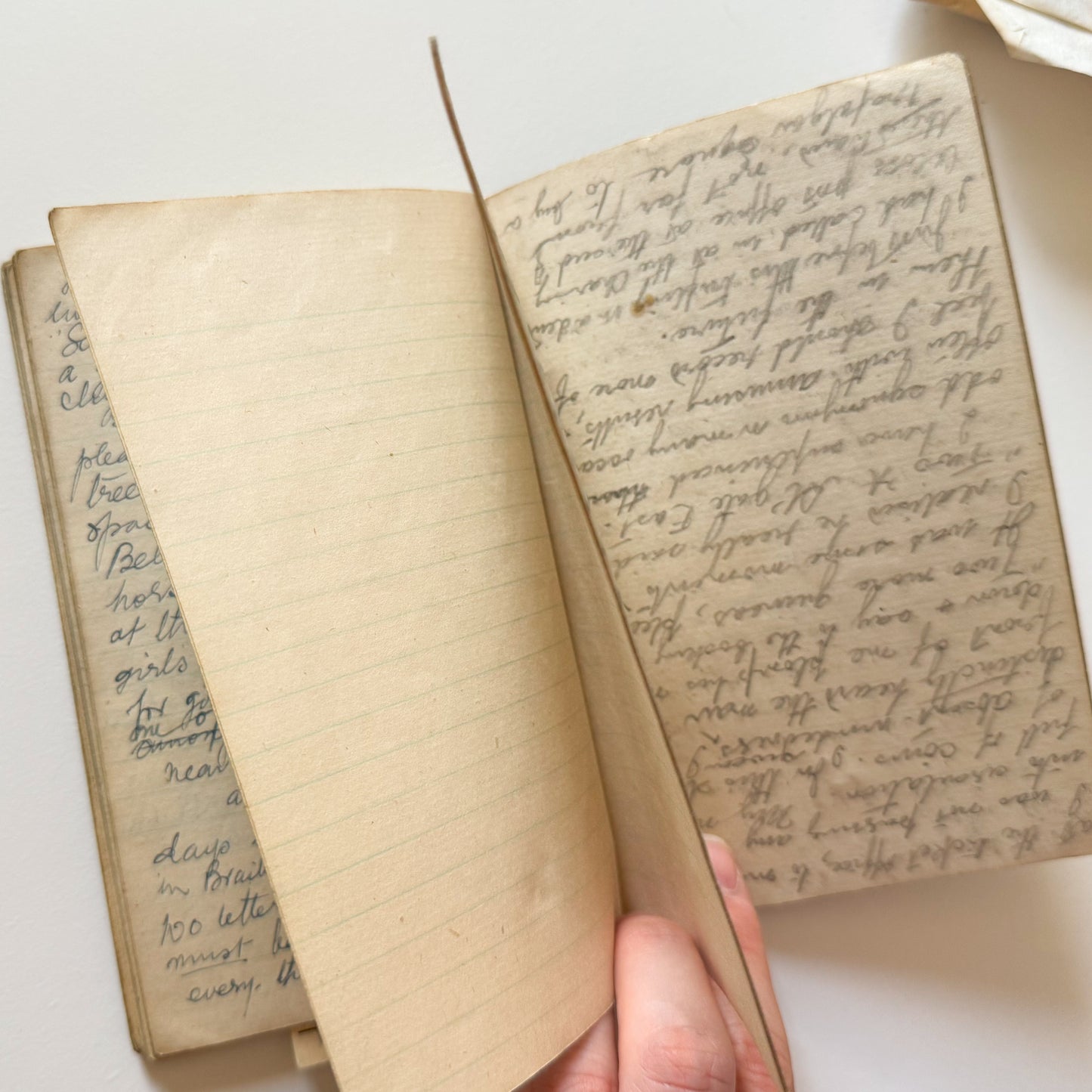 Common Place Memo Book from 1940s