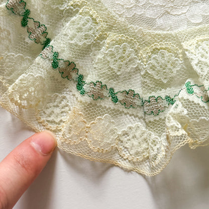 Vintage Doily & Buttons