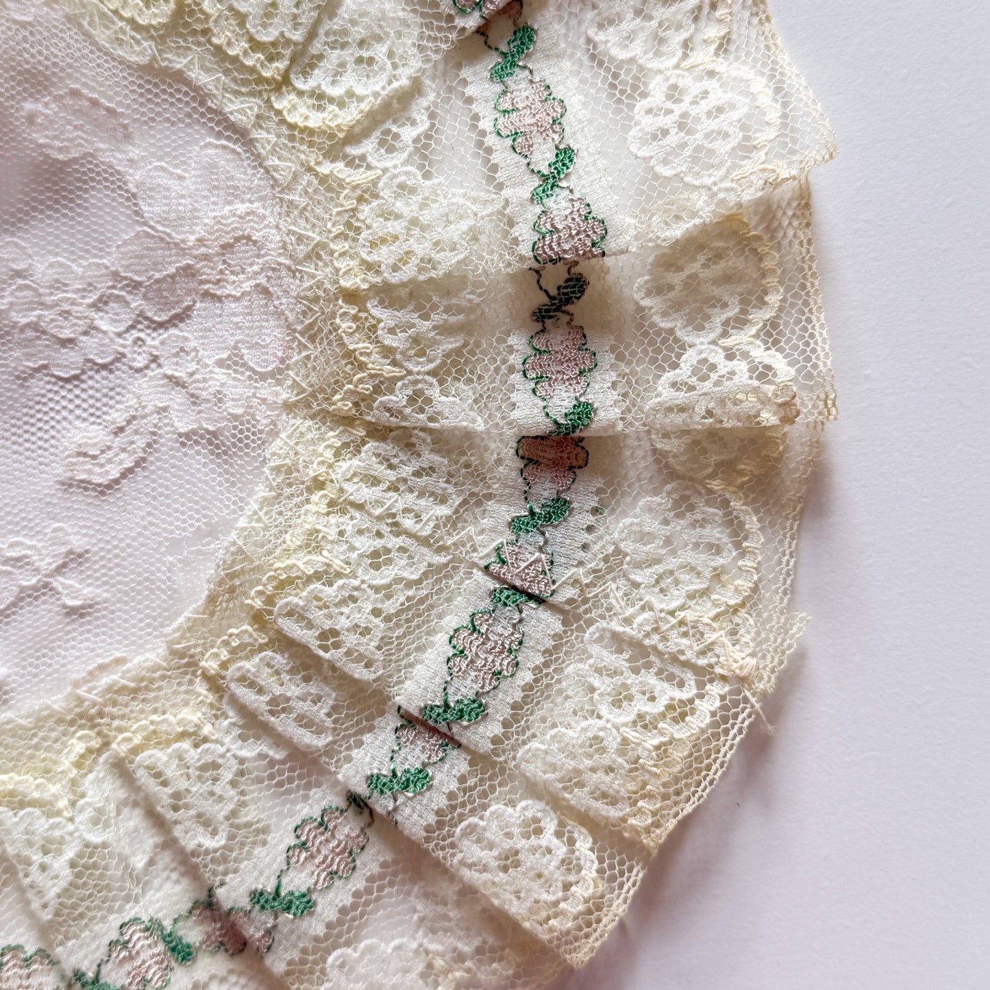 Vintage Doily & Buttons