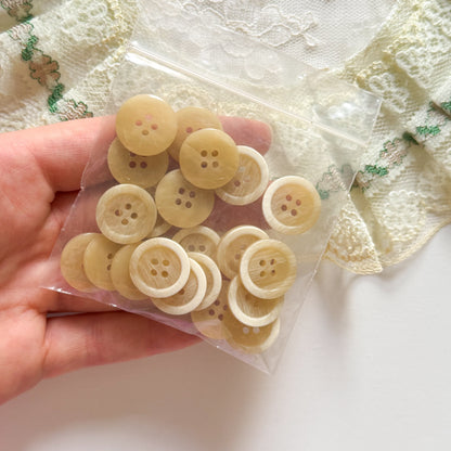 Vintage Doily & Buttons