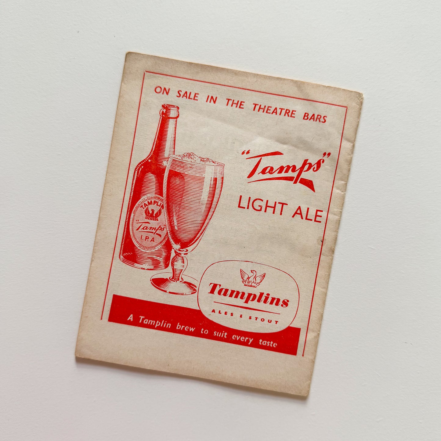 Theatre Royal Brighton Programme for Play With A Tiger 1962