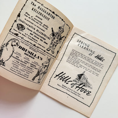 Theatre Royal Brighton Programme for Play With A Tiger 1962