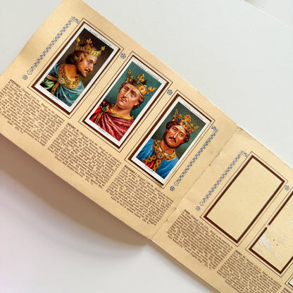 The Kings & Queens of England Cigarette Card Album 1935
