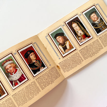 The Kings & Queens of England Cigarette Card Album 1935