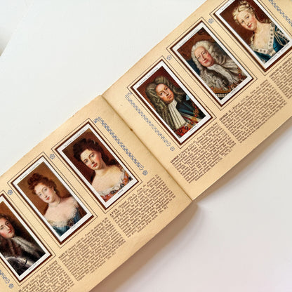 The Kings & Queens of England Cigarette Card Album 1935