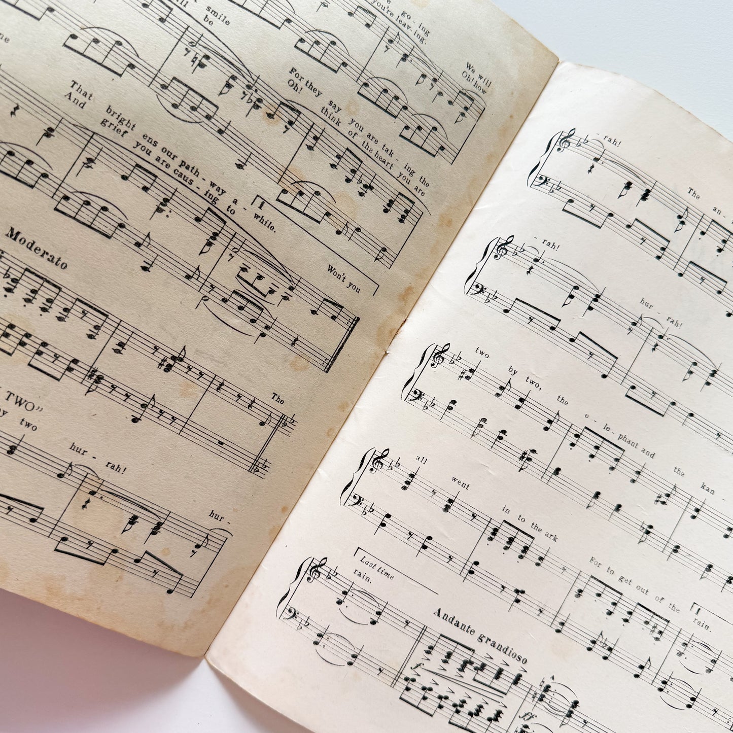 Song Time Grand Selection Music Booklet 1950s