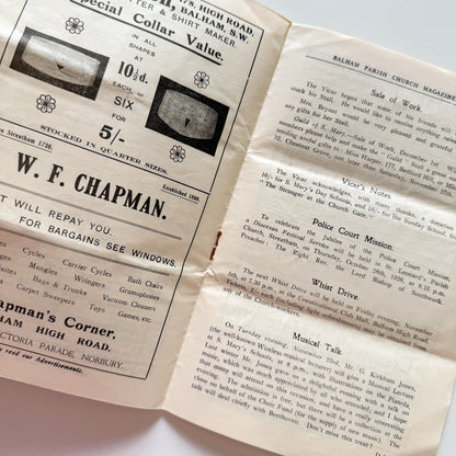 Balham Parish Church Magazine 1926