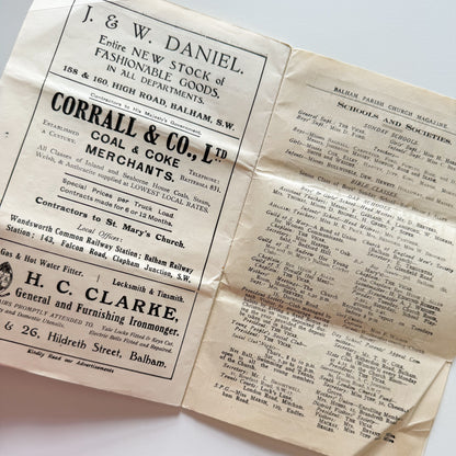 Balham Parish Church Magazine 1926
